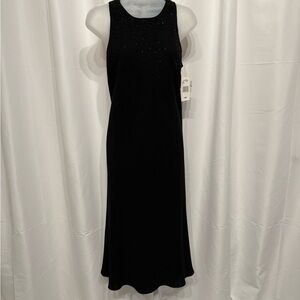 Jones New York Black Maxi Dress NWT